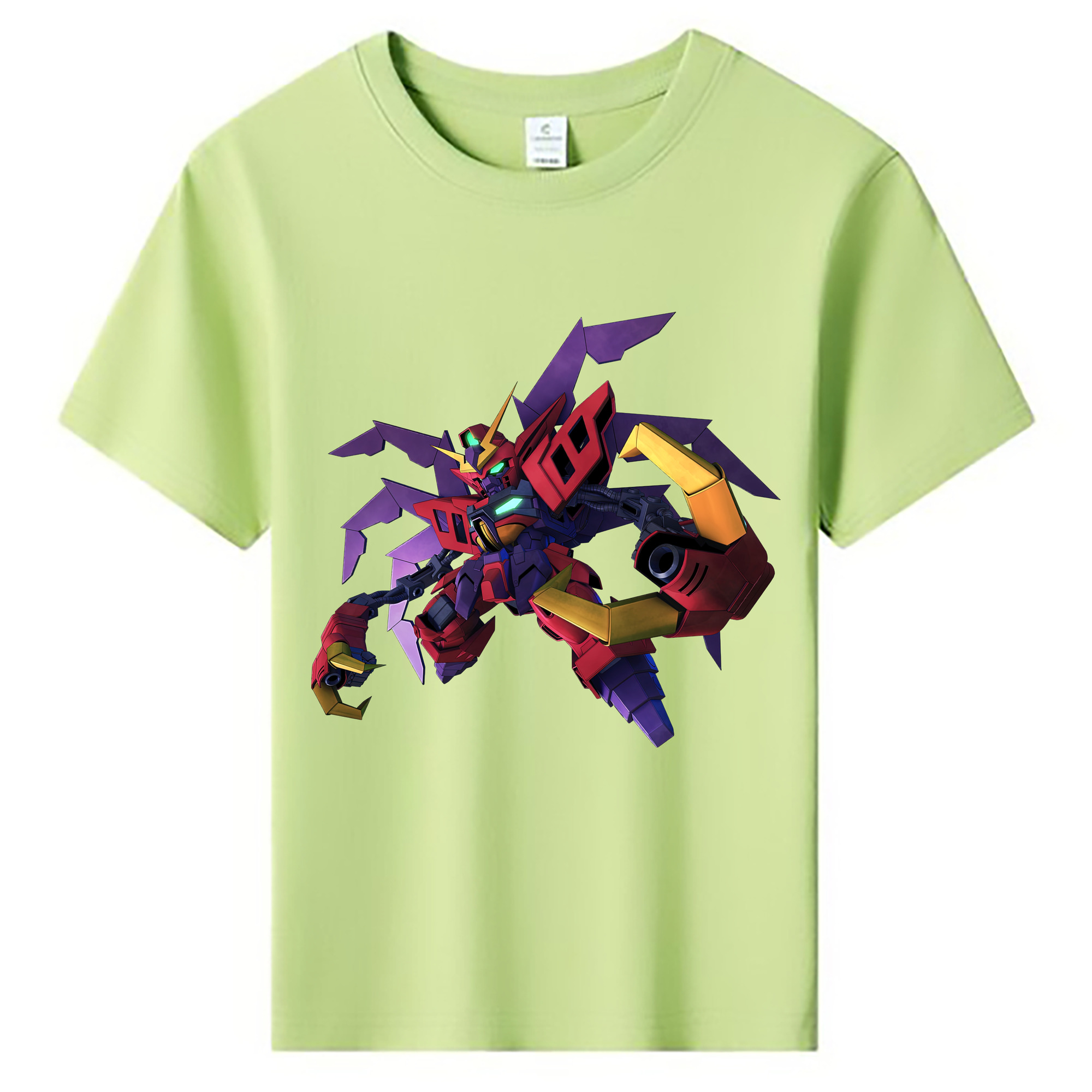 （画像用） 機動戦士ガンダム Mobile Suit Gundam 綿100％キッズTシャツ（フロントプリント）